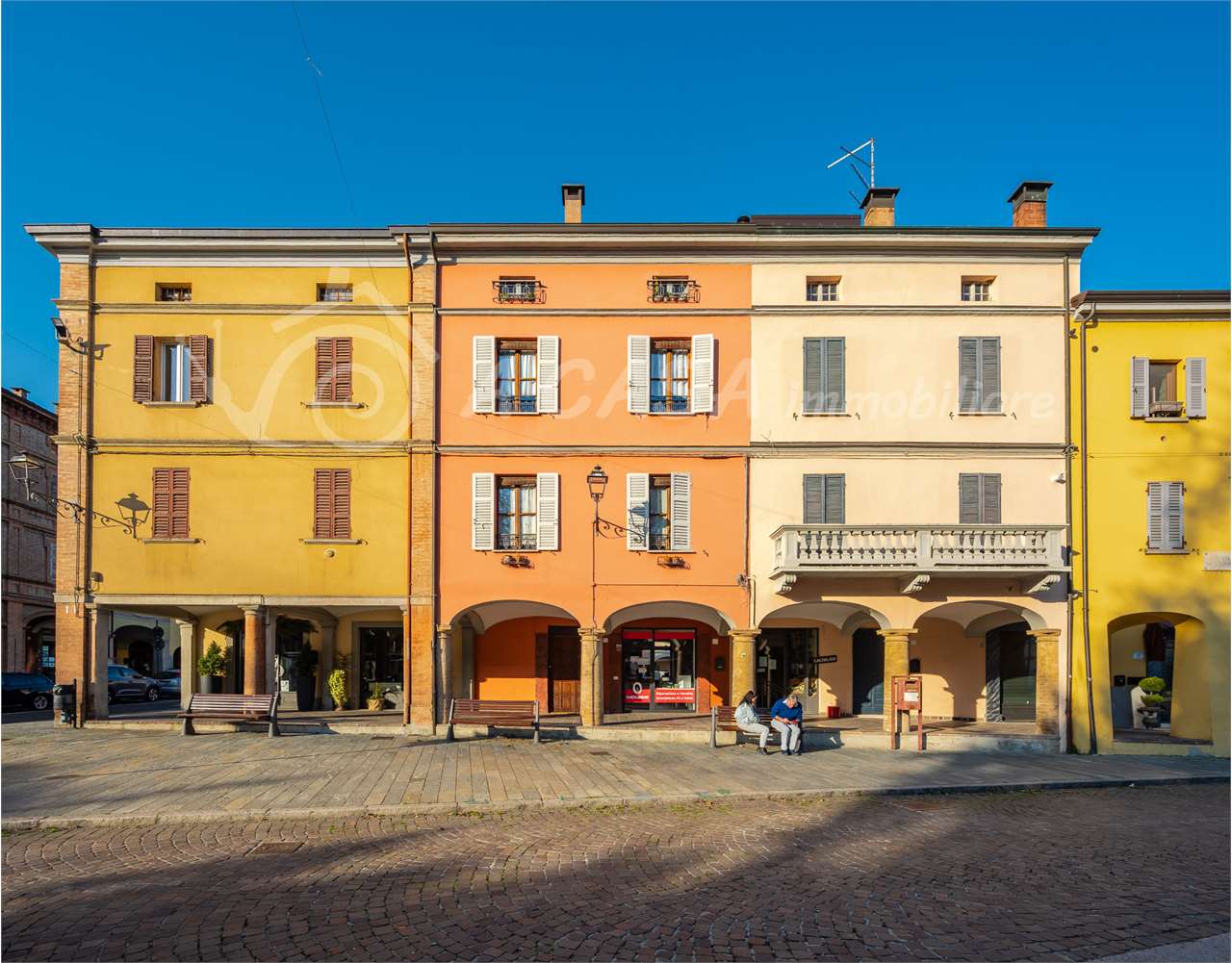 Trilocale mansardato vista Rocca di Noceto