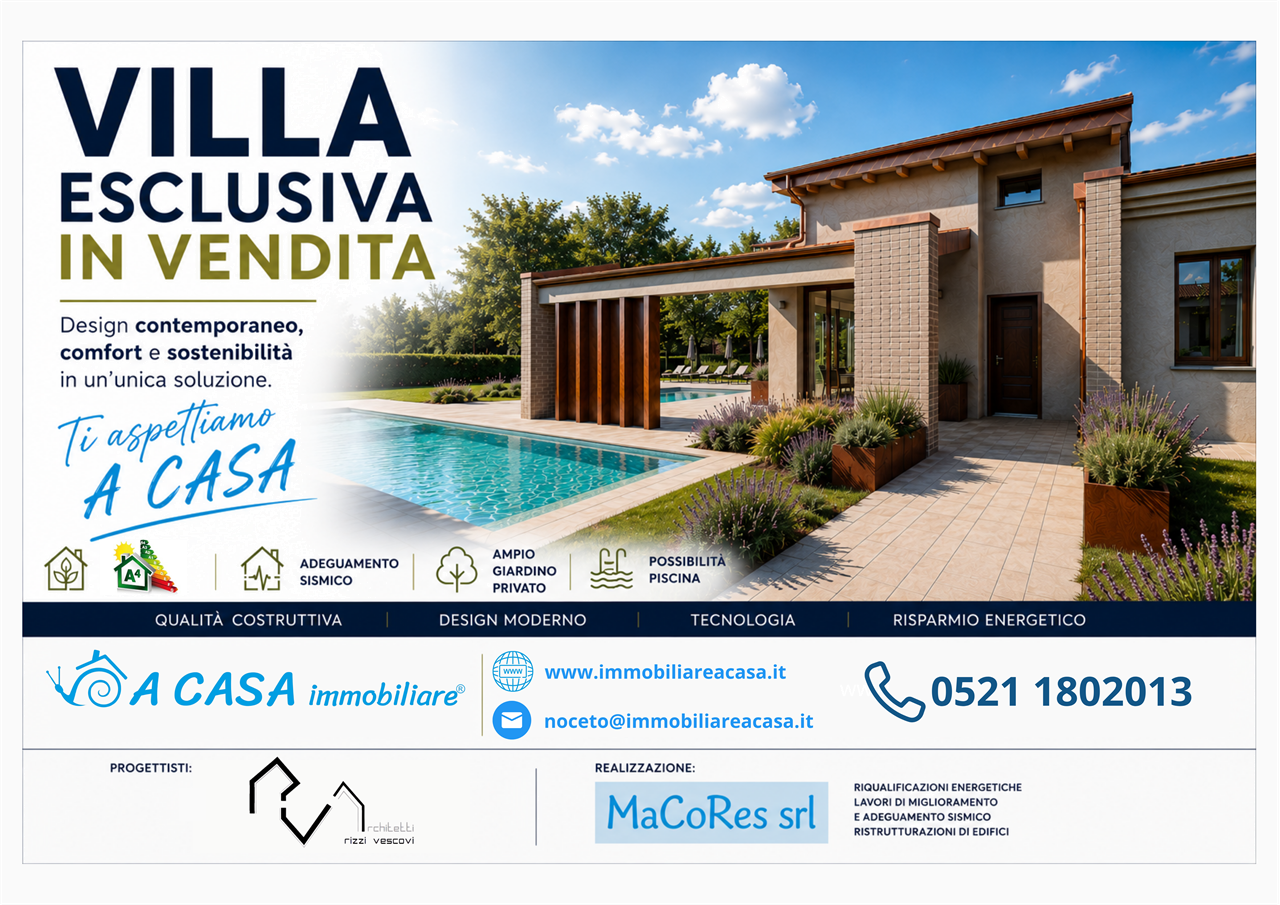 Villa esclusiva a Noceto